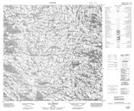 034O02 Lac Fergus Topographic Map Thumbnail