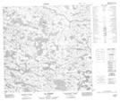 034P03 Lac Hemerit Topographic Map Thumbnail
