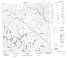 035A08 Lac Briscot Topographic Map Thumbnail