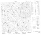 035A10 Lac Morijeau Topographic Map Thumbnail