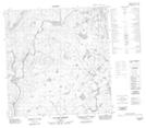 035A16 Lac Des Ombles Topographic Map Thumbnail 1:50,000 scale