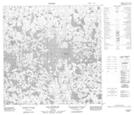 035B08 Lac Chatelain Topographic Map Thumbnail