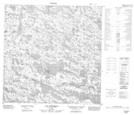 035C08 Lac Dumarque Topographic Map Thumbnail 1:50,000 scale