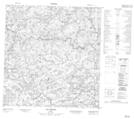 035F10 Lac Bilson Topographic Map Thumbnail
