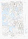 037E08W Bieler Lake East Topographic Map Thumbnail 1:50,000 scale