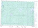 042B02 Ivanhoe Lake Topographic Map Thumbnail 1:50,000 scale
