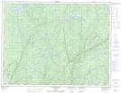 042E04 Gurney Lake Topographic Map Thumbnail 1:50,000 scale