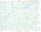 042E09 Pagwachuan Lake Topographic Map Thumbnail 1:50,000 scale