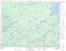 042E13 North Wind Lake Topographic Map Thumbnail 1:50,000 scale
