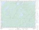 042E14 Treptow Lake Topographic Map Thumbnail 1:50,000 scale