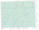 042F02 Hornepayne Topographic Map Thumbnail 1:50,000 scale
