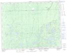 042F10 Ahmabel Lake Topographic Map Thumbnail 1:50,000 scale