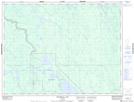 042H10 Montreuil Lake Topographic Map Thumbnail 1:50,000 scale