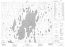 042I08 Kesagami Lake Topographic Map Thumbnail 1:50,000 scale