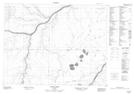 042J08 Wawa Lakes Topographic Map Thumbnail 1:50,000 scale