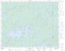 042L07 Esnagami Lake Topographic Map Thumbnail 1:50,000 scale