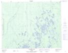 042P01 Thyret Lake Topographic Map Thumbnail 1:50,000 scale