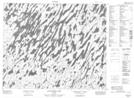 043D13 Kanuchuan Lake Topographic Map Thumbnail 1:50,000 scale