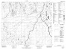 043E14 Meggisi Creek Topographic Map Thumbnail 1:50,000 scale