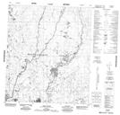 046B06 Post River Topographic Map Thumbnail 1:50,000 scale