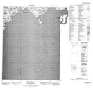 046I13 Freuchen Bay Topographic Map Thumbnail 1:50,000 scale