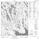 046L10 North Pole Lake Topographic Map Thumbnail 1:50,000 scale