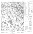 046L15 Wilson Lake North Topographic Map Thumbnail 1:50,000 scale