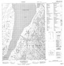 046M16 Erlandson Bay Topographic Map Thumbnail 1:50,000 scale
