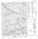 046N03 Niuninga Lake Topographic Map Thumbnail