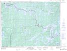 052B04 Basswood Lake Topographic Map Thumbnail 1:50,000 scale