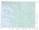 052E09 Longbow Lake Topographic Map Thumbnail 1:50,000 scale