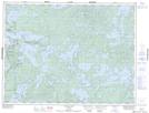 052F05 Caviar Lake Topographic Map Thumbnail 1:50,000 scale