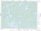 052F12 Dryberry Lake Topographic Map Thumbnail 1:50,000 scale