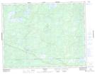 052G06 Bonheur Topographic Map Thumbnail 1:50,000 scale