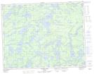 052G16 Harmon Lake Topographic Map Thumbnail 1:50,000 scale
