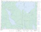 052H07 Black Sturgeon Lake Topographic Map Thumbnail 1:50,000 scale
