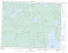 052H14 Gull Bay Topographic Map Thumbnail 1:50,000 scale