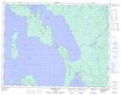 052I01 Ombabika Bay Topographic Map Thumbnail 1:50,000 scale