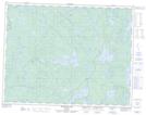 052I03 Wigwasan Lake Topographic Map Thumbnail 1:50,000 scale