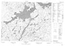 052I09 Mojikit Lake Topographic Map Thumbnail 1:50,000 scale