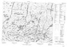 052I13 Burntrock Lake Topographic Map Thumbnail 1:50,000 scale