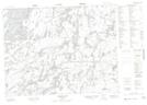 052J08 Wilkie Lake Topographic Map Thumbnail 1:50,000 scale