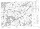 052J15 Miniss Lake Topographic Map Thumbnail 1:50,000 scale
