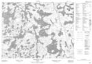 052K06 Wabaskang Lake Topographic Map Thumbnail 1:50,000 scale