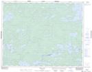 052K12 Wegg Lake Topographic Map Thumbnail 1:50,000 scale