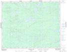 052K16 Papaonga Lake Topographic Map Thumbnail 1:50,000 scale