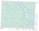 052L13 Manigotagan Lake Topographic Map Thumbnail 1:50,000 scale
