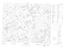 052M11 Dogskin Lake Topographic Map Thumbnail 1:50,000 scale