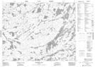 052N07 Shabumeni Lake Topographic Map Thumbnail 1:50,000 scale