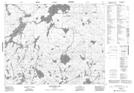 052N10 Mamakwash Lake Topographic Map Thumbnail